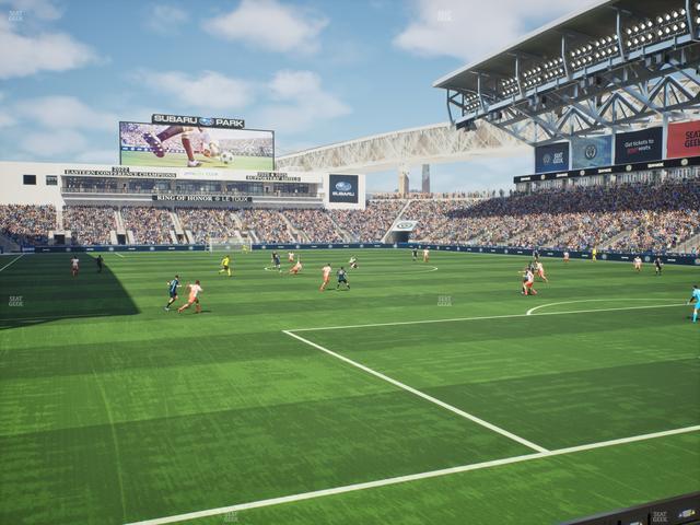 Subaru Park - Section 139 Seat View