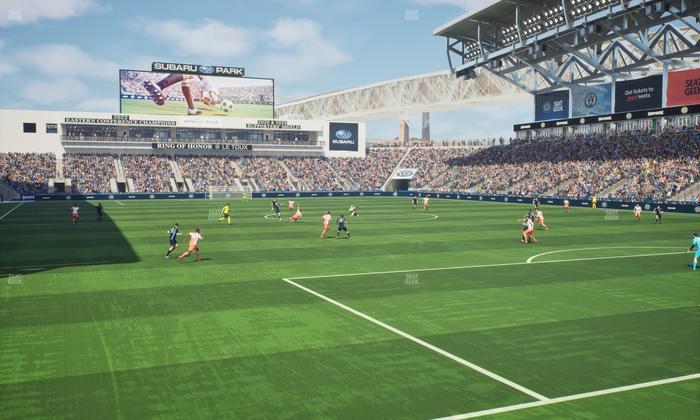 Subaru Park - Section 139 Seat View