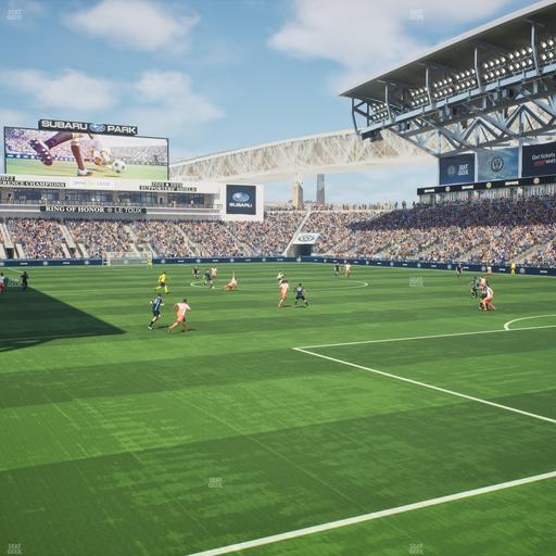 Subaru Park - Section 140 Seat View