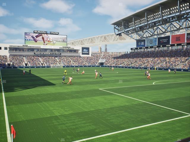 Subaru Park - Section 140 Seat View