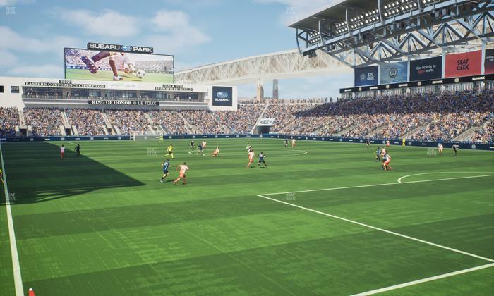 Subaru Park - Section 140 Seat View