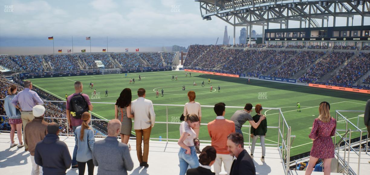 Subaru Park - Section Coors Corner Standing Room Only Seat View