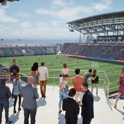 Subaru Park - Section Coors Corner Standing Room Only Seat View