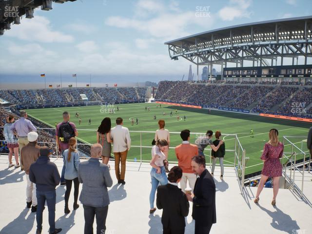 Subaru Park - Section Coors Corner Standing Room Only Seat View