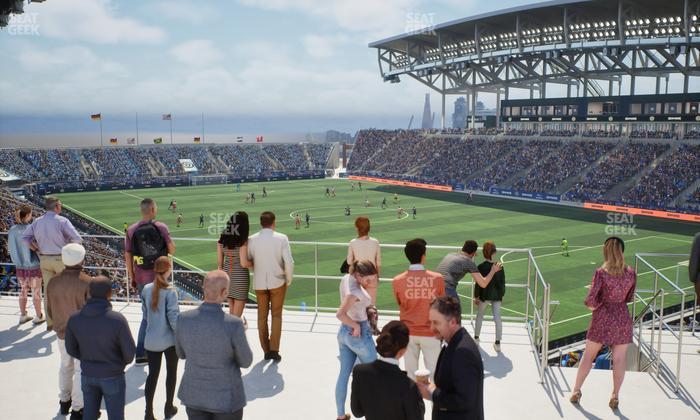 Subaru Park - Section Coors Corner Standing Room Only Seat View