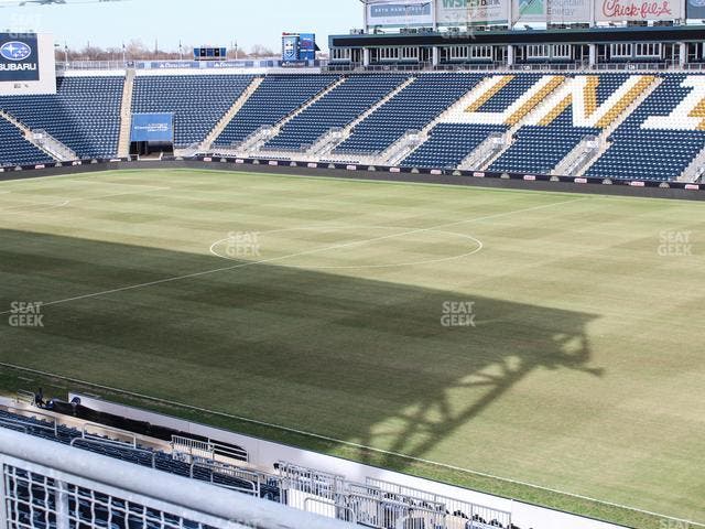 Subaru Park - Section Deck 301 Seat View