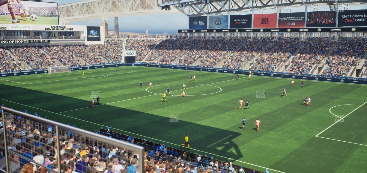 Subaru Park - Section Deck 301 Seat View