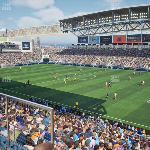 Subaru Park - Section Deck 301 Seat View