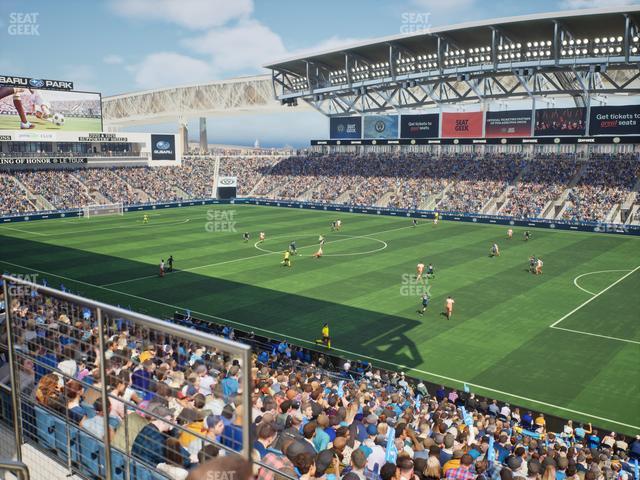 Subaru Park - Section Deck 301 Seat View