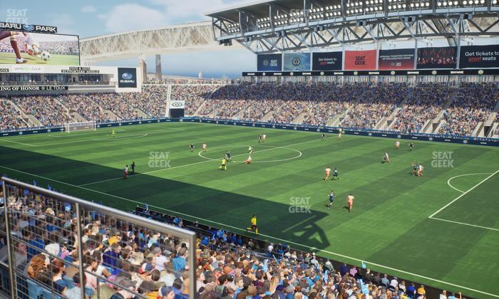 Subaru Park - Section Deck 301 Seat View