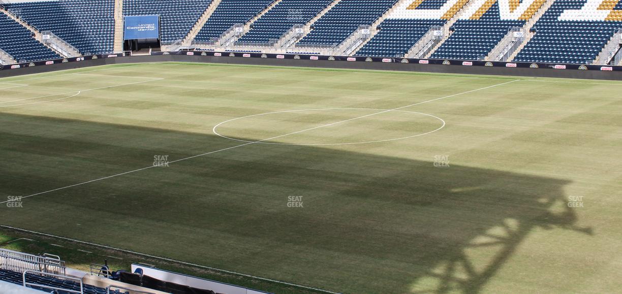 Subaru Park - Section Deck 302 Seat View