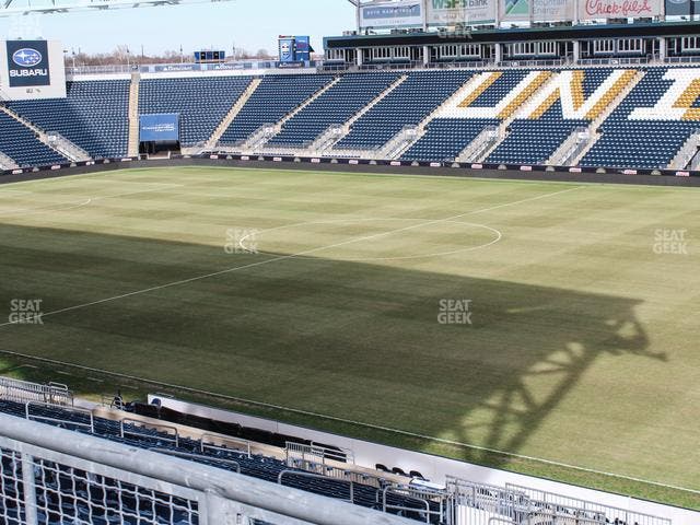 Subaru Park - Section Deck 302 Seat View