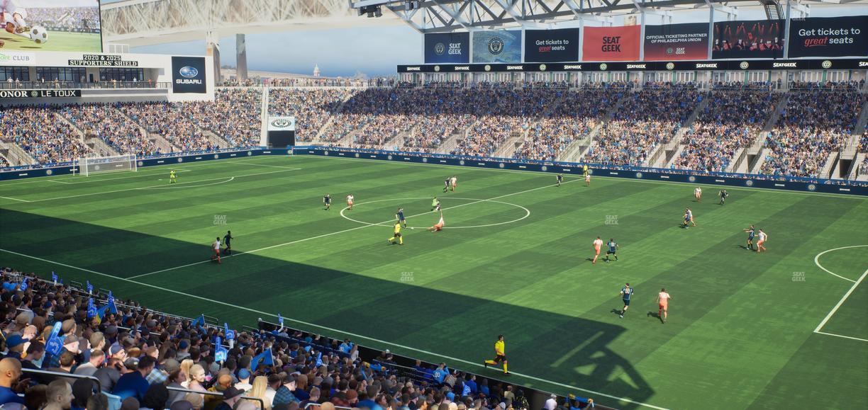 Subaru Park - Section Deck 302 Seat View