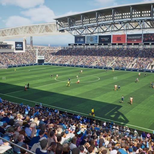 Subaru Park - Section Deck 302 Seat View