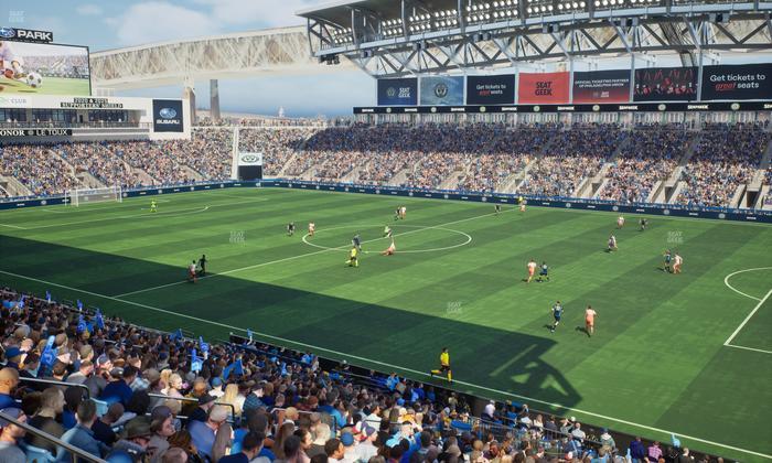 Subaru Park - Section Deck 302 Seat View