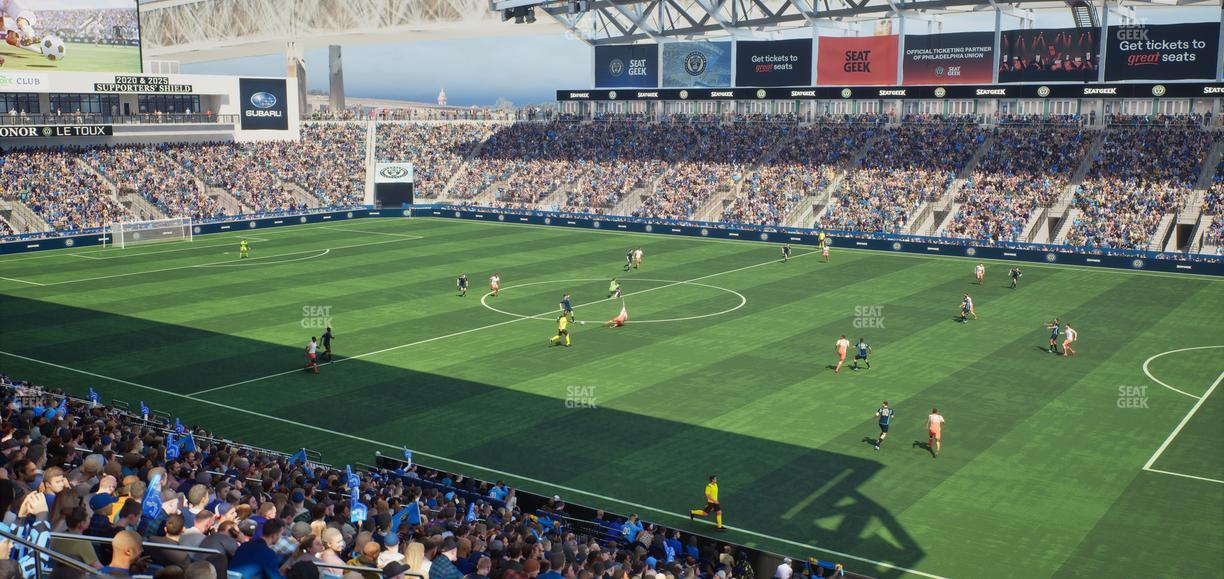 Subaru Park - Section Deck 302 Seat View