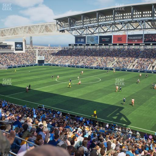 Subaru Park - Section Deck 302 Seat View