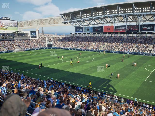 Subaru Park - Section Deck 302 Seat View