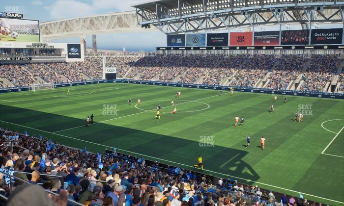 Subaru Park - Section Deck 302 Seat View