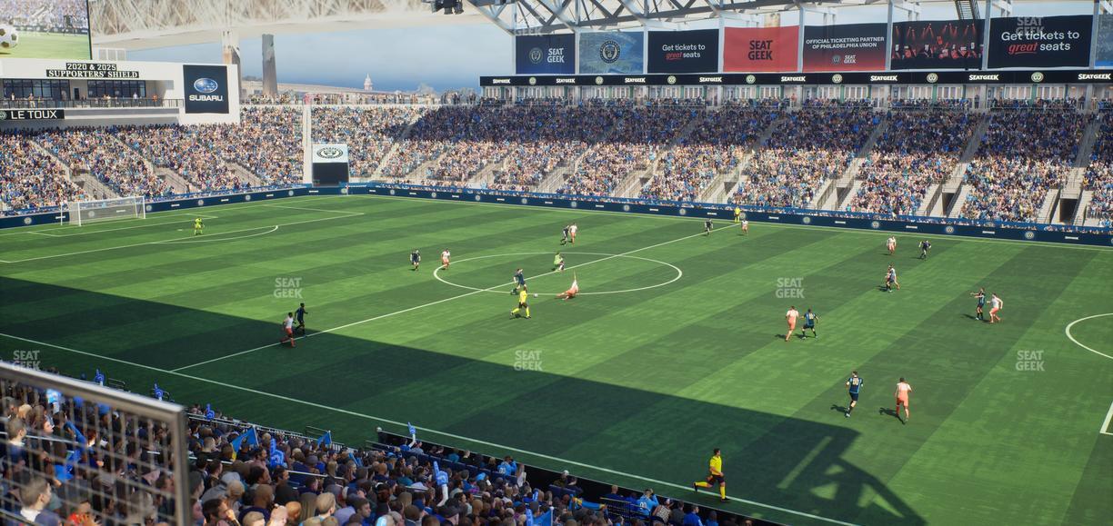 Subaru Park - Section Deck 303 Seat View