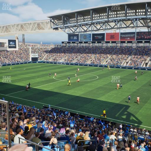 Subaru Park - Section Deck 303 Seat View