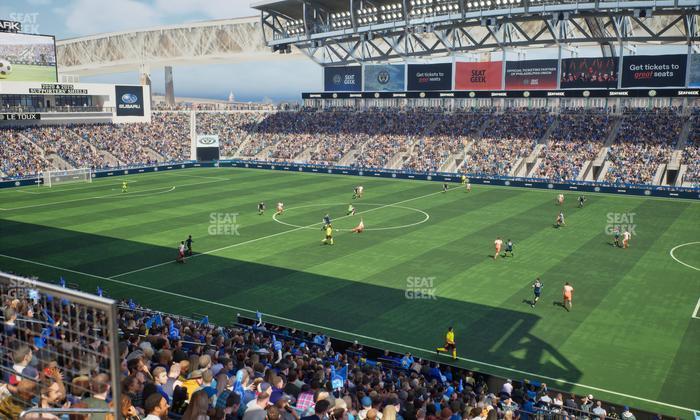 Subaru Park - Section Deck 303 Seat View