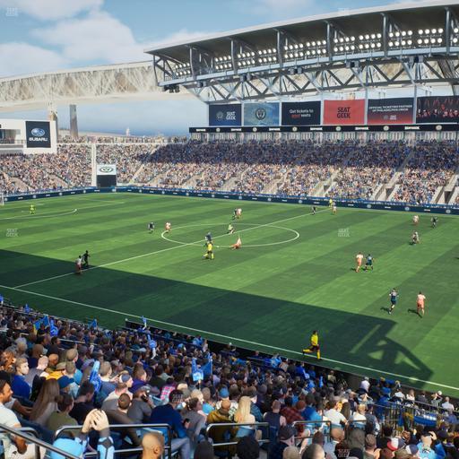 Subaru Park - Section Deck 303 Seat View