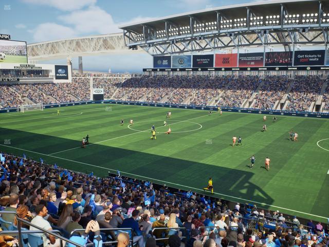 Subaru Park - Section Deck 303 Seat View