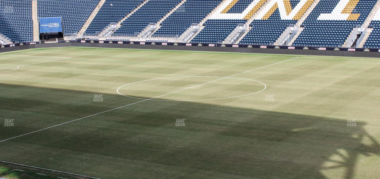 Subaru Park - Section Deck 303 Seat View