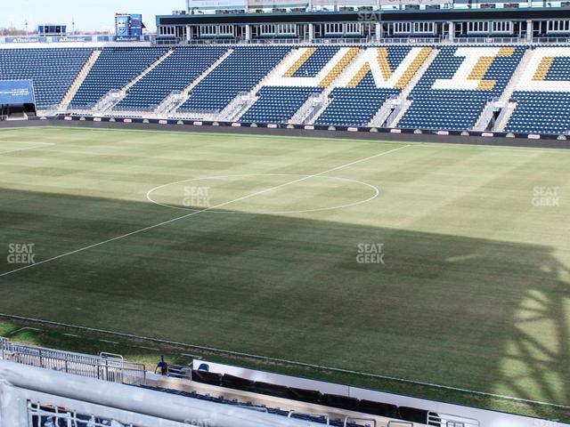 Subaru Park - Section Deck 304 Seat View