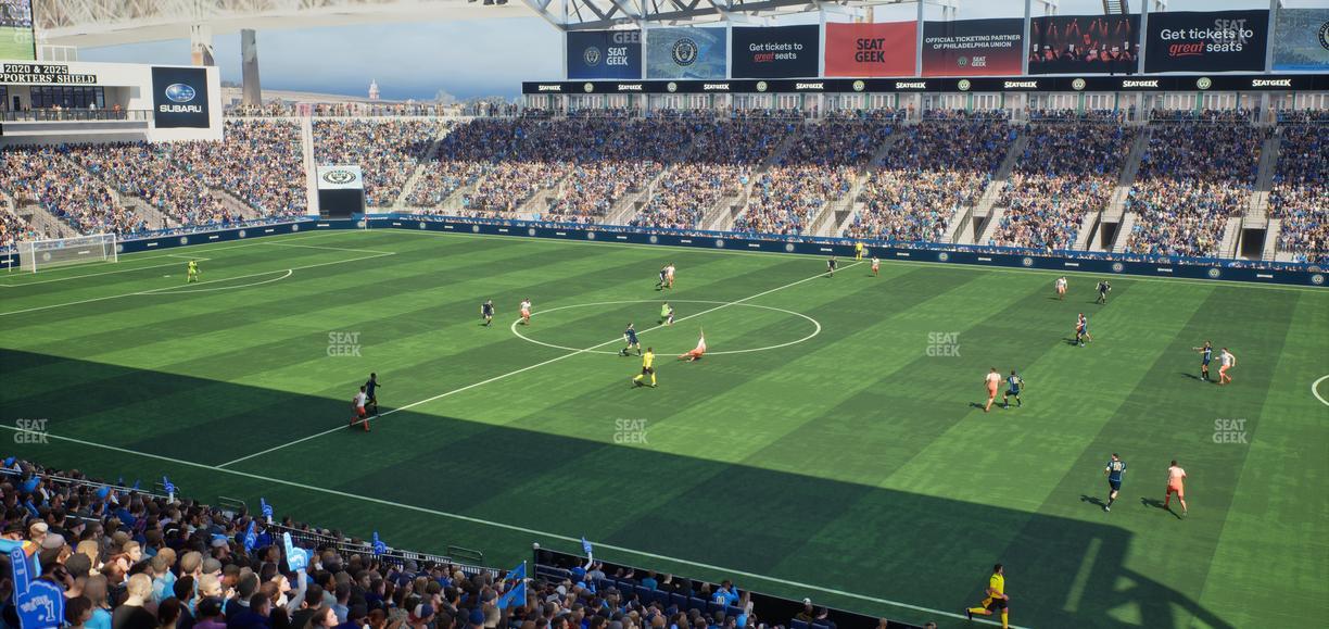 Subaru Park - Section Deck 304 Seat View