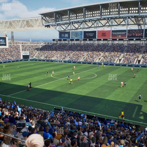 Subaru Park - Section Deck 304 Seat View