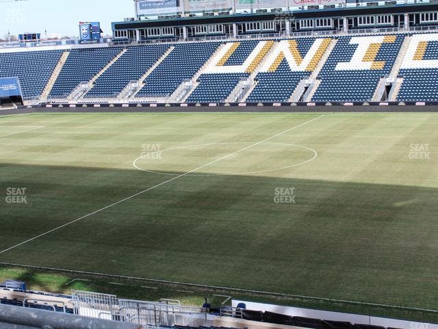 Subaru Park - Section Deck 305 Seat View