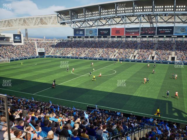 Subaru Park - Section Deck 305 Seat View