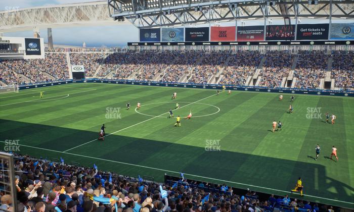 Subaru Park - Section Deck 305 Seat View