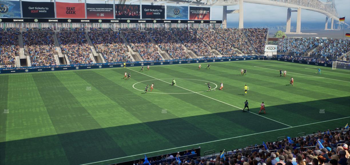 Subaru Park - Section Deck 315 Seat View