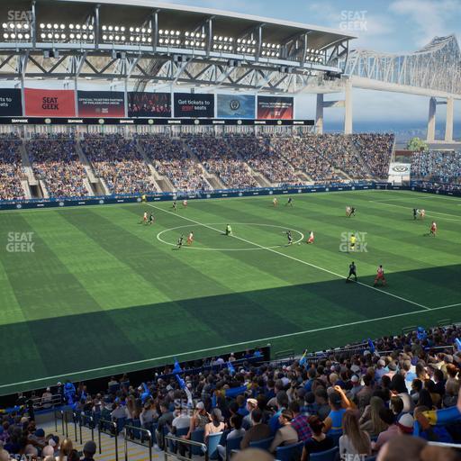 Subaru Park - Section Deck 315 Seat View