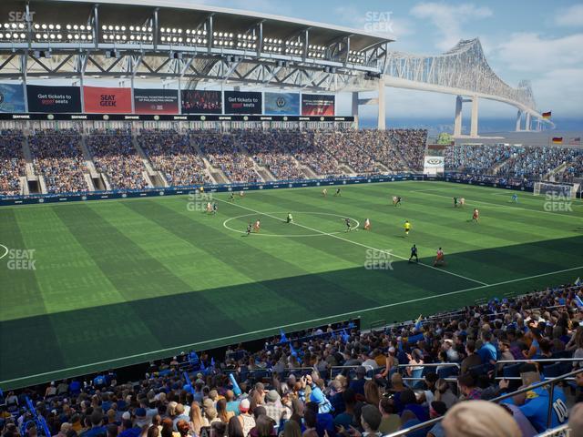 Subaru Park - Section Deck 316 Seat View