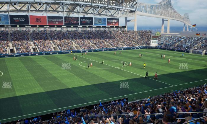 Subaru Park - Section Deck 316 Seat View