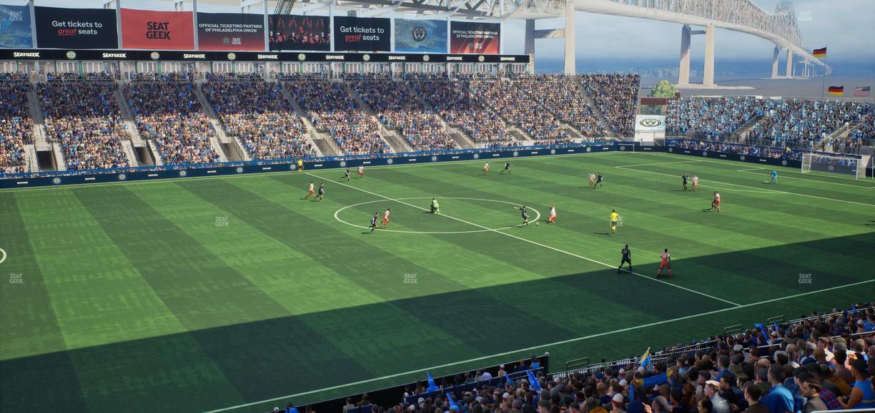 Subaru Park - Section Deck 316 Seat View