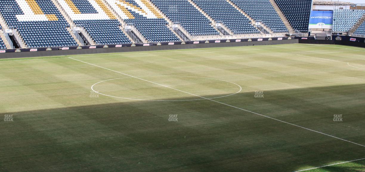 Subaru Park - Section Deck 316 Seat View