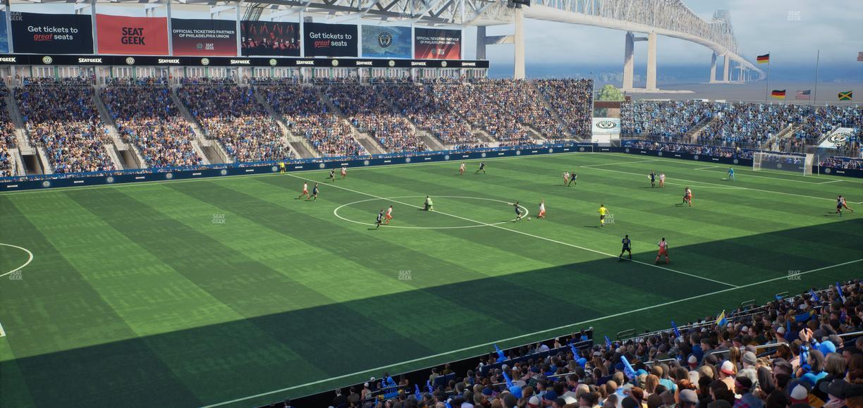 Subaru Park - Section Deck 317 Seat View