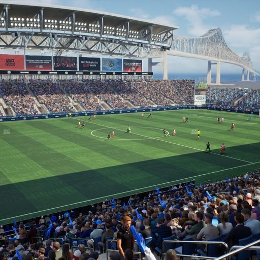 Subaru Park - Section Deck 317 Seat View