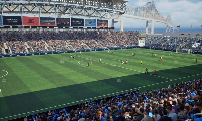 Subaru Park - Section Deck 317 Seat View