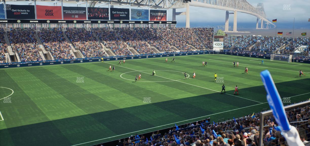 Subaru Park - Section Deck 317 Seat View