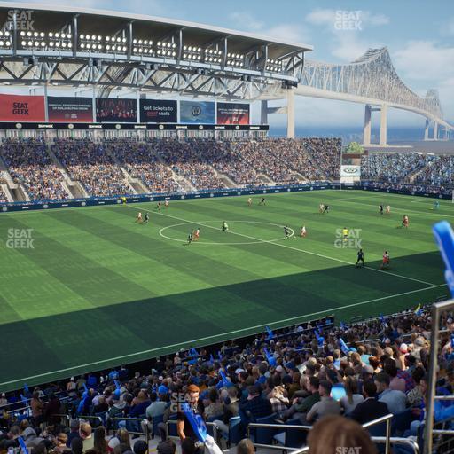 Subaru Park - Section Deck 317 Seat View