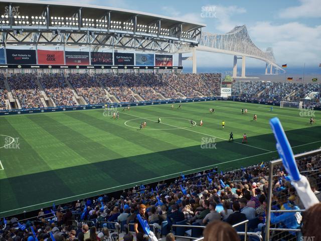 Subaru Park - Section Deck 317 Seat View