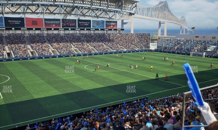 Subaru Park - Section Deck 317 Seat View