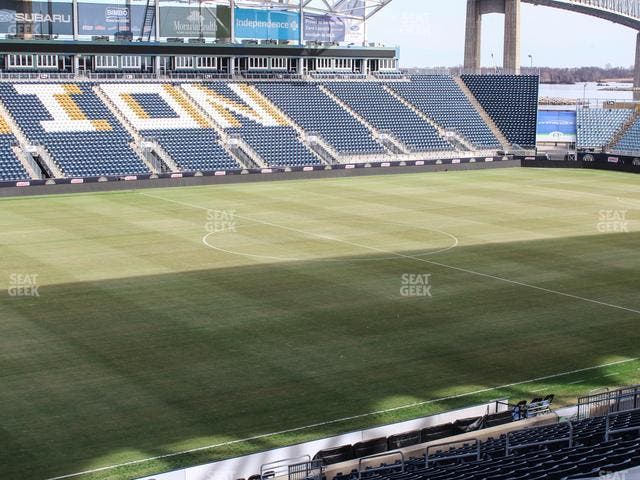 Subaru Park - Section Deck 317 Seat View