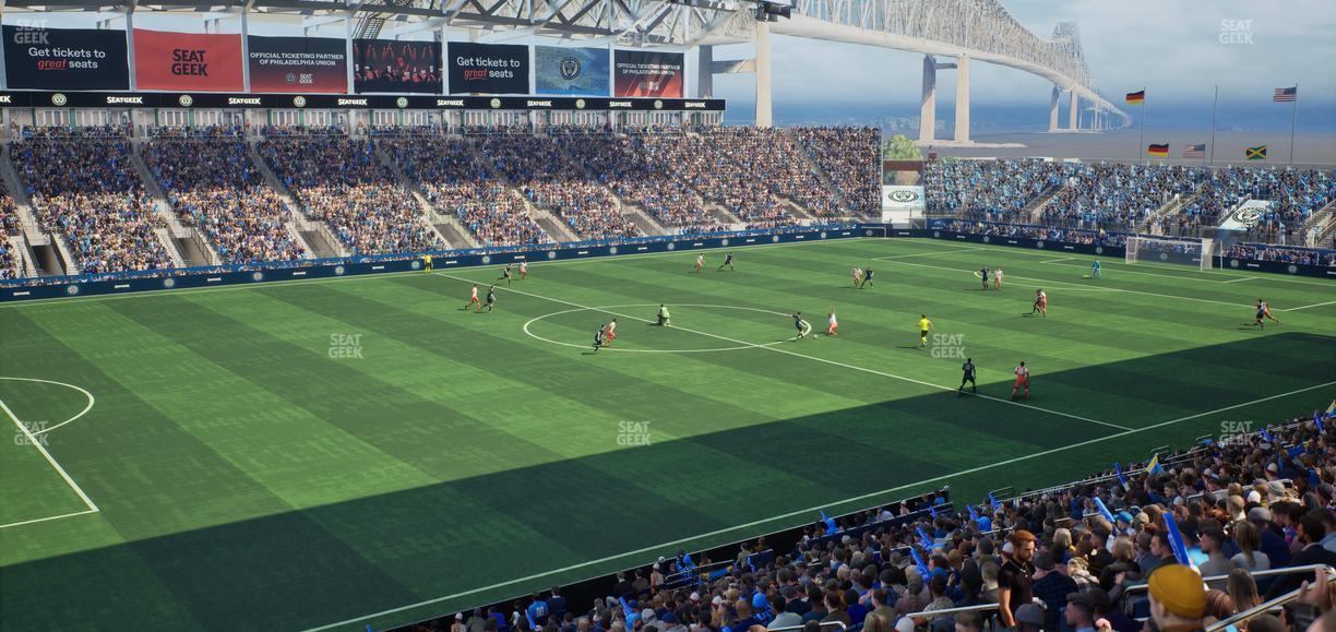 Subaru Park - Section Deck 318 Seat View